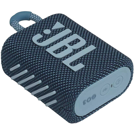Портативная колонка JBL Go 3 с защитой от воды синяя