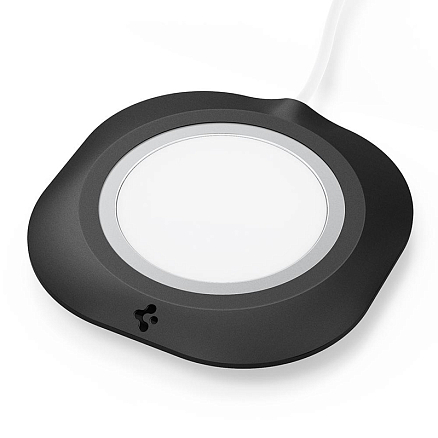 Подставка для зарядки MagSafe Spigen MagFit Pad черная