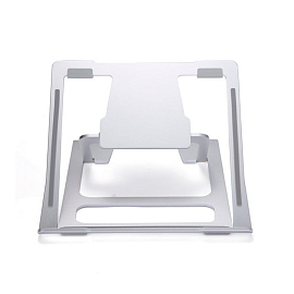 Подставка для ноутбука до 17 дюймов Evolution LS110 металлическая серебристая