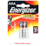 Батарейка LR03 Alkaline (пальчиковая маленькая AAA) Energizer Max +POWER SEAL упаковка 2 шт.