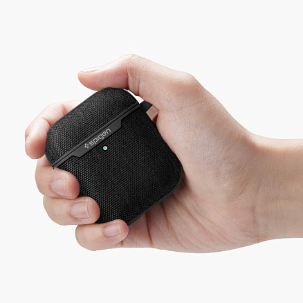 Чехол для наушников AirPods, AirPods 2 для полной защиты Spigen SGP Urban Fit черный