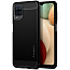 Чехол для Samsung Galaxy A12 гелевый Spigen Rugged Armor черный