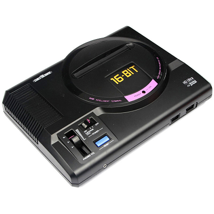 Игровая приставка Retro Genesis Sega HD Ultra 16Bit 150 игр с двумя беспроводными геймпадами черная