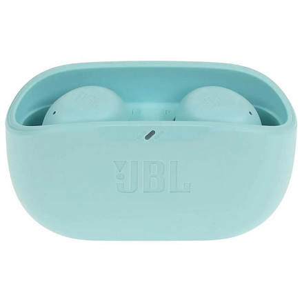 Наушники TWS беспроводные JBL Wave Buds вакуумные с микрофоном мятные