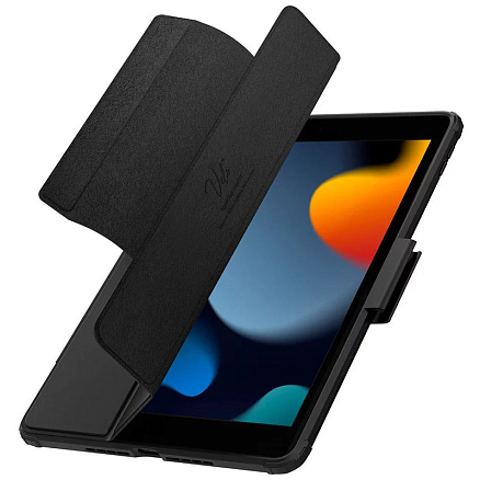 Чехол для iPad 10.2 2019, 2020, 2021 книжка Spigen Ultra Hybrid Pro черный