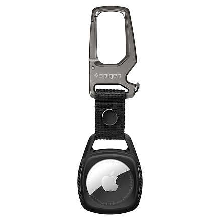 Чехол для AirTag гелевый Spigen SGP Rugged Armor черный