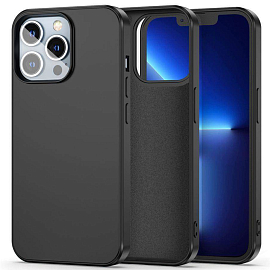 Чехол для iPhone 14 Pro силиконовый Tech-Protect Icon черный