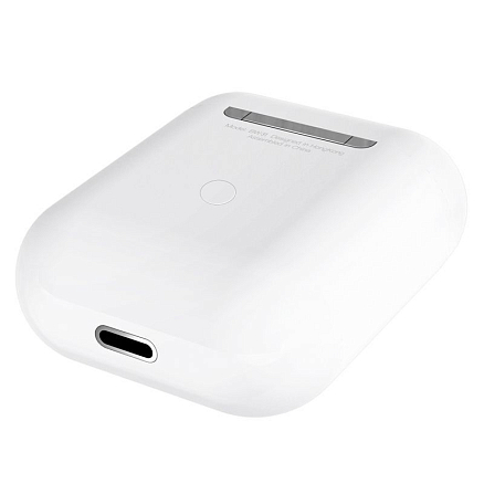 Наушники TWS беспроводные Bluetooth Borofone BW31 вкладыши с микрофоном белые