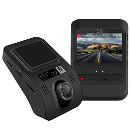 Видеорегистратор Xiaomi YI Mini Dash Camera черный