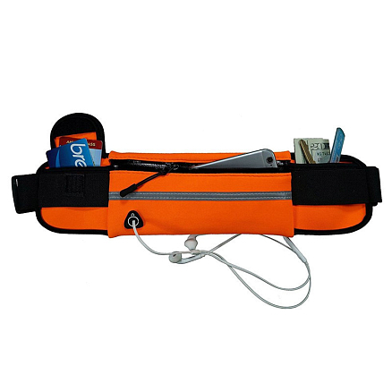 Сумка на пояс спортивная Hurtel Ultimate оранжевая