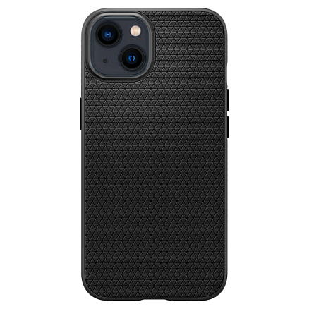 Чехол для iPhone 13 mini гелевый Spigen SGP Liquid Air матовый черный