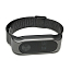 Сменный браслет для Xiaomi Mi Band 2 миланское плетение черный