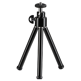 Мини-штатив для телефона, фотоаппарата или экшн-камеры Hama BallMini L2 4064 черный