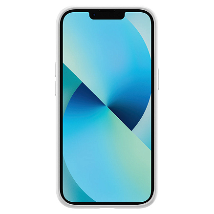Чехол для iPhone 13 mini силиконовый Spigen Silicone Fit белый