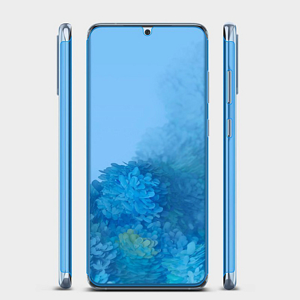 Пленка защитная Samsung Galaxy S20 на весь экран и торцы Ringke Dual Easy прозрачная 2 шт.