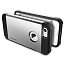 Чехол для iPhone 5, 5S, SE гибридный для экстремальной защиты Spigen SGP Tough Armor серебристый