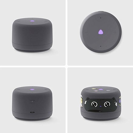 Умная колонка Яндекс Станция Лайт 2 без часов (серый)