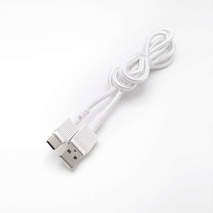 Кабель Digital Part TC-306 USB Type-A - USB Type-C (1 м, белый)