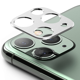 Защитная крышка на камеру iPhone 11 Pro Ringke Camera Styling серебристая