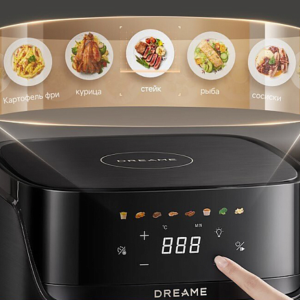 Аэрофритюрница Dreame Air Fryer AF10 7.6 л черная