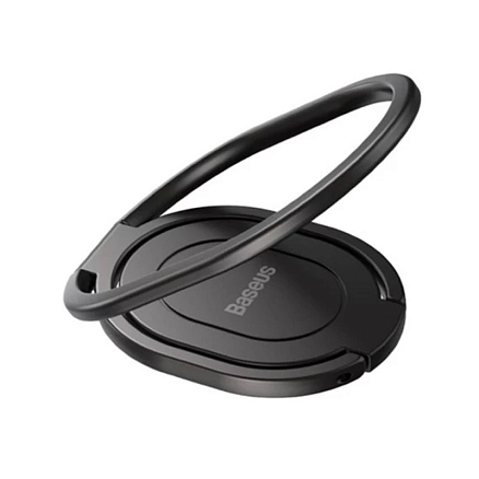 Держатель для телефона на палец Baseus Rails серый