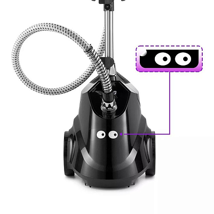 Отпариватель вертикальный Kitfort KT-9115 черный