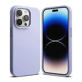 Чехол для iPhone 14 Pro гибридный Ringke Silicone фиолетовый