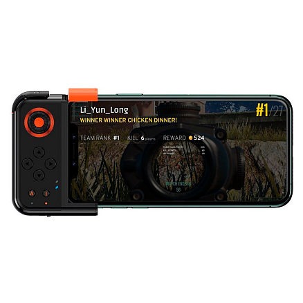 Джойстик (геймпад) беспроводной одноручный для телефона Baseus GAMO GA05 черный