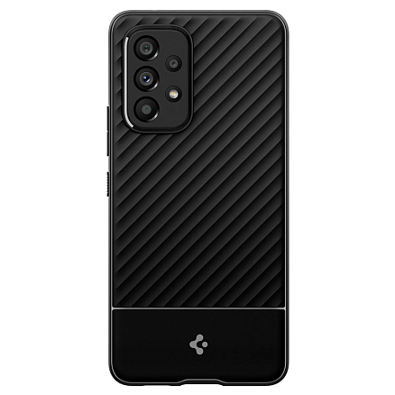 Чехол для Samsung Galaxy A53 гелевый Spigen Core Armor матовый черный