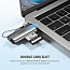 Картридер Type-C для SD, MicroSD Ugreen CM184 серебристый