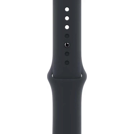 Умные часы Apple Watch SE 2 40 мм с силиконовым ремешком M/L алюминиевые полуночные черные