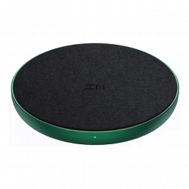Беспроводная зарядка для телефона ZMI WTX11 10W (быстрая зарядка) черно-зеленая