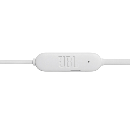 Наушники беспроводные Bluetooth JBL Tune 215BT вкладыши с микрофоном и пультом белые