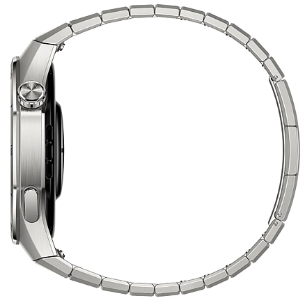 Умные часы Huawei Watch GT 5 Pro 46 мм с металлическим ремешком титановые