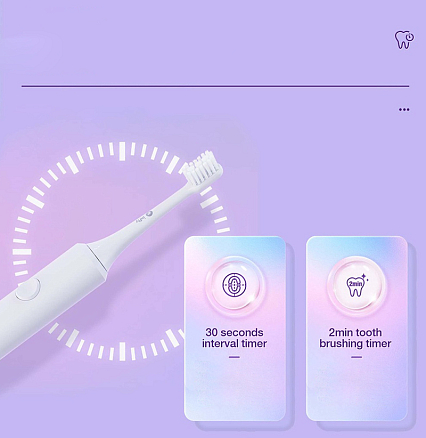 Зубная щетка электрическая Infly Electric Toothbrush T20030SIN белая с дорожным футляром