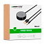 Bluetooth аудио адаптер (ресивер) 3,5 мм в USB порт Ugreen MM125 с громкой связью черно-серый