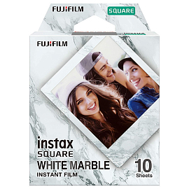 Картридж с фотопленкой для Fujifilm Instax Square White Marble на 10 снимков