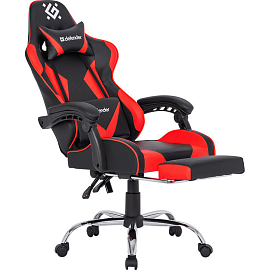 Кресло Defender Pilot игровое черно-красное