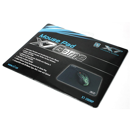 Коврик для мышки A4Tech X7-200MP игровой черный