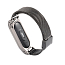 Сменный браслет для Xiaomi Mi Band 2 миланское плетение черный