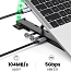 Подставка для ноутбука с переходником Type-C - HDMI 4K 30Hz, 2 х USB 3.0 с картридером SD и MicroSD Ugreen CM359 черная