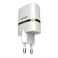 Зарядное устройство сетевое с двумя USB входами 2.4А и MicroUSB кабелем Ldnio DL-AC52 белое