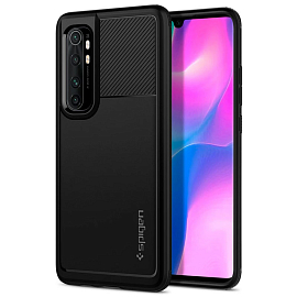 Чехол для Xiaomi Mi Note 10 Lite гелевый Spigen SGP Rugged Armor черный