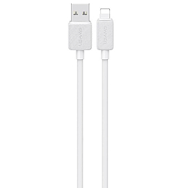 Кабель USB - Lightning для зарядки iPhone 1 м 2.4A Usams US-SJ689 белый