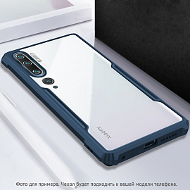Чехол для Huawei Y7 2019 гибридный Rzants Beetle синий