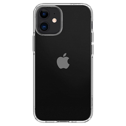 Чехол для iPhone 12 Mini гелевый ультратонкий Spigen Liquid Crystal прозрачный