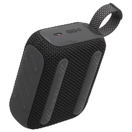 Портативная колонка JBL Go 4 с защитой от воды черная