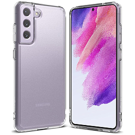 Чехол для Samsung Galaxy S21 FE гибридный Ringke Fusion прозрачный матовый