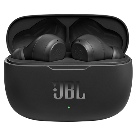Наушники TWS беспроводные Bluetooth JBL Wave 200 вакуумные с микрофоном черные