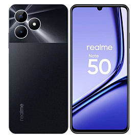 Смартфон Realme Note 50 4GB/128GB (полуночный черный)